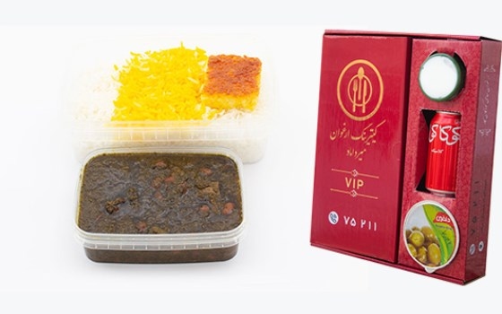 Pack VIP چلو خورش قورمه سبزی