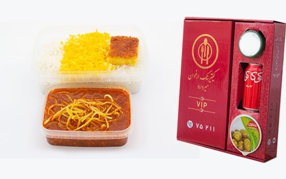 Pack VIP چلو خورش قیمه سیب زمینی