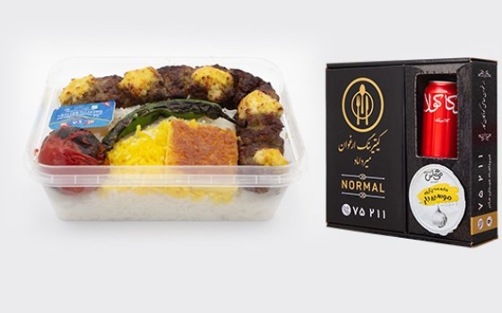 Pack Normal چلو کباب لقمه نگین