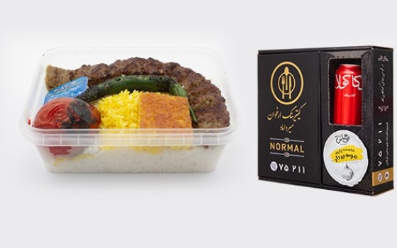 Pack Normal چلو کباب لقمه