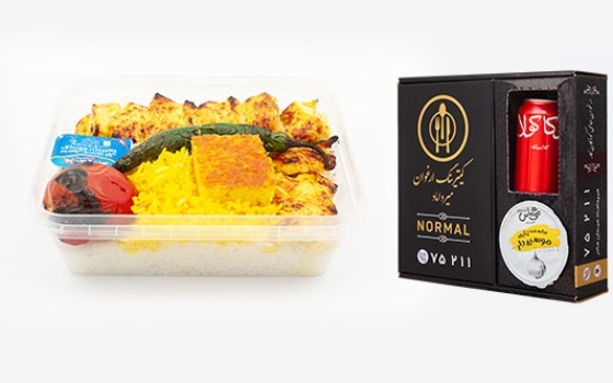 pack normal چلوجوجه کباب ران